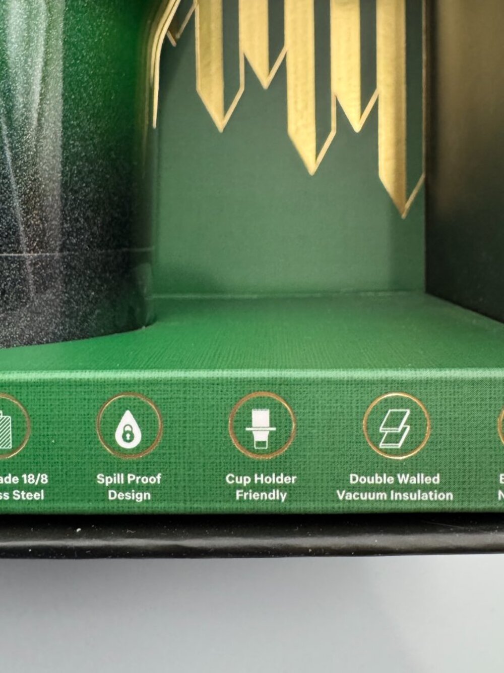 Hydrapeak Voyager 40 oz Limited Edition Wicked Elphaba Inspired Green Hot/Cold - Picture 5 of 13